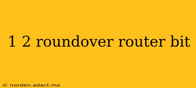 1 2 roundover router bit