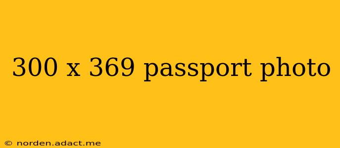 300 x 369 passport photo