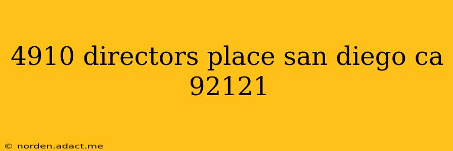 4910 directors place san diego ca 92121