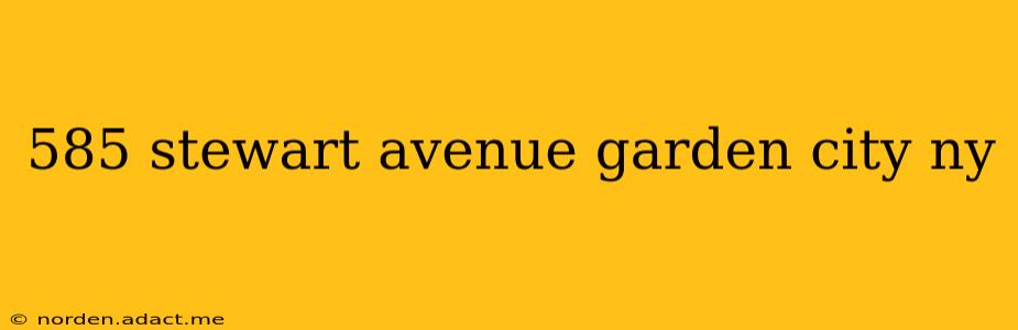 585 stewart avenue garden city ny