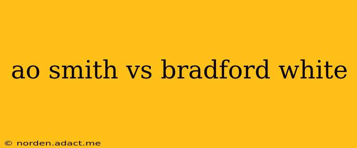 ao smith vs bradford white
