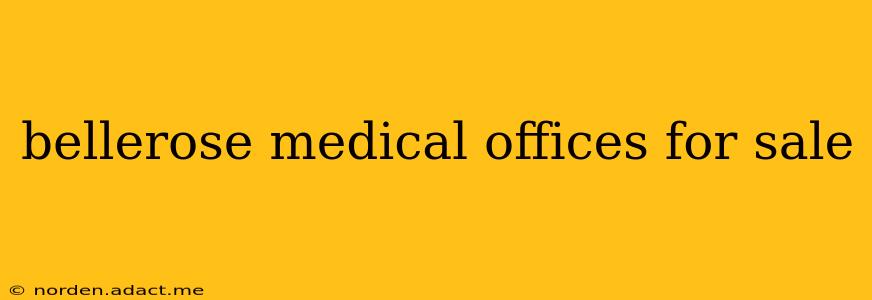 bellerose medical offices for sale