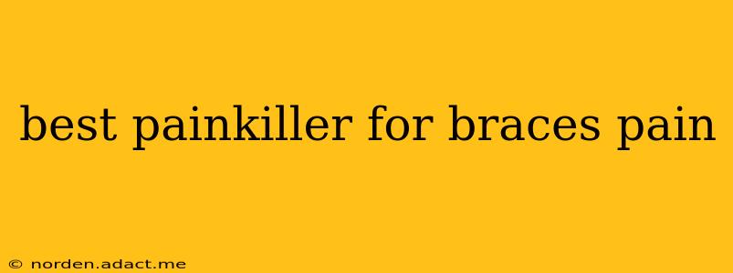 best painkiller for braces pain