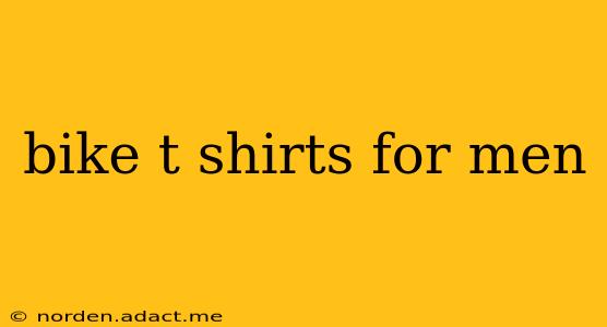 bike t shirts for men