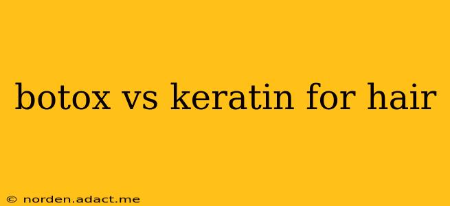 botox vs keratin for hair