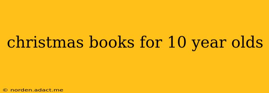 christmas books for 10 year olds