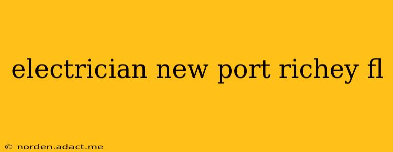 electrician new port richey fl