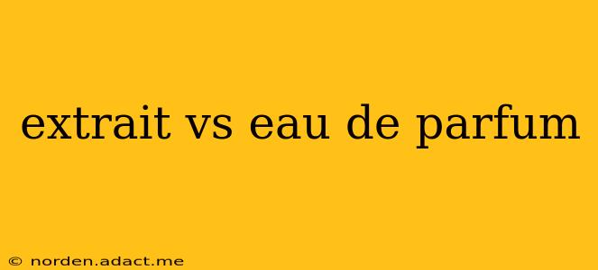 extrait vs eau de parfum
