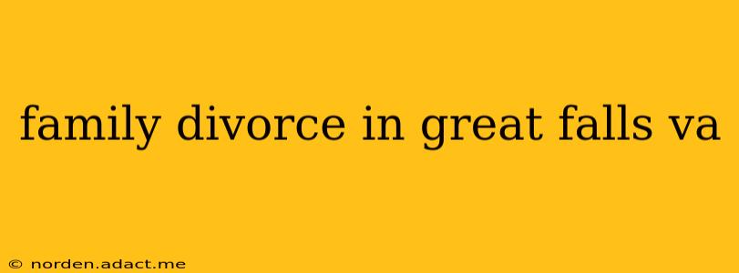 family divorce in great falls va