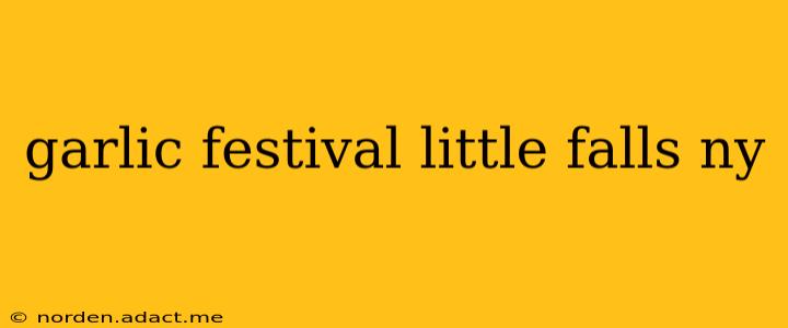 garlic festival little falls ny