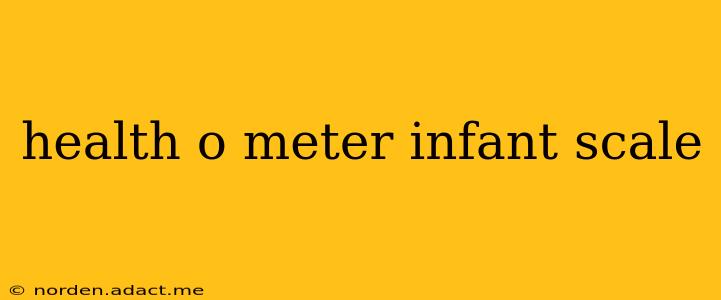 health o meter infant scale