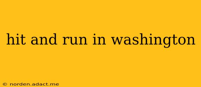 hit and run in washington