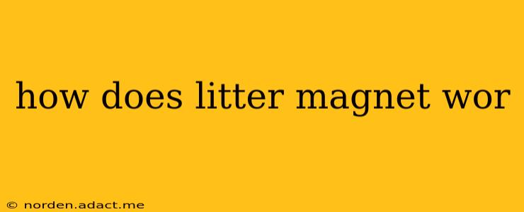 how does litter magnet wor