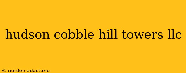 hudson cobble hill towers llc