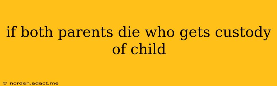 if both parents die who gets custody of child