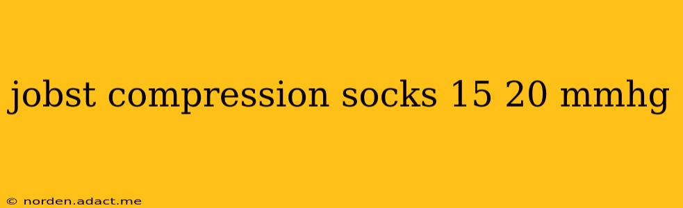 jobst compression socks 15 20 mmhg