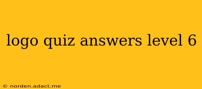 logo quiz answers level 6