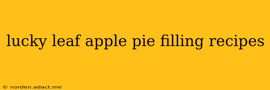 lucky leaf apple pie filling recipes