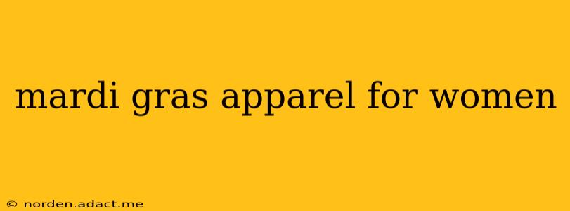 mardi gras apparel for women