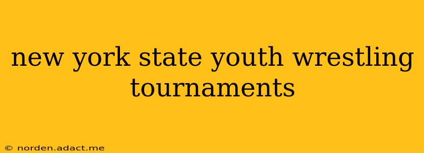 new york state youth wrestling tournaments