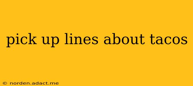 pick up lines about tacos