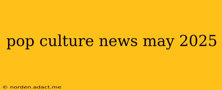 pop culture news may 2025