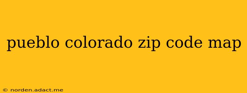 pueblo colorado zip code map