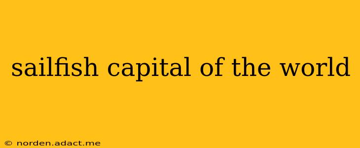 sailfish capital of the world