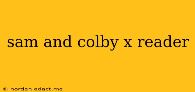sam and colby x reader