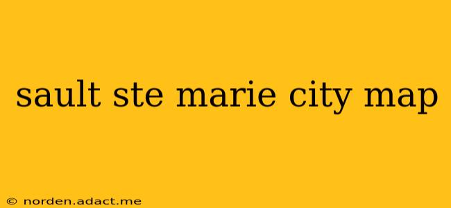 sault ste marie city map