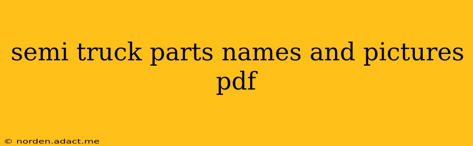 semi truck parts names and pictures pdf