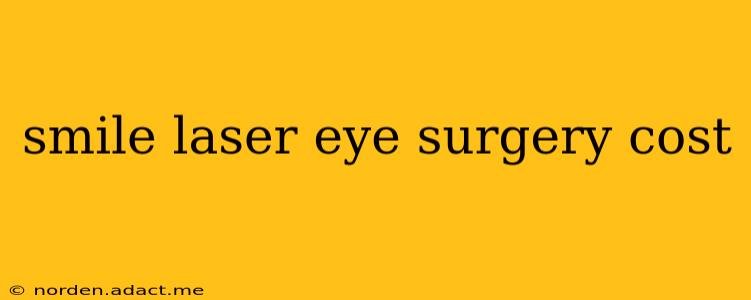 smile laser eye surgery cost