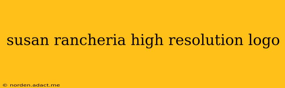 susan rancheria high resolution logo