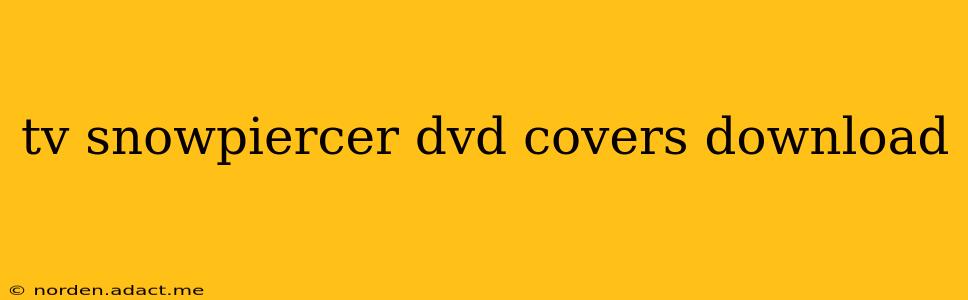 tv snowpiercer dvd covers download