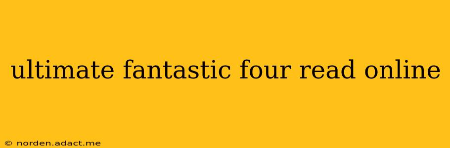 ultimate fantastic four read online