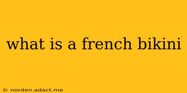 what is a french bikini