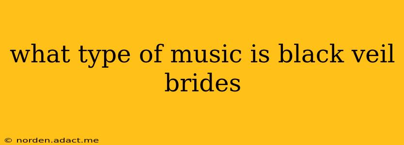 what type of music is black veil brides